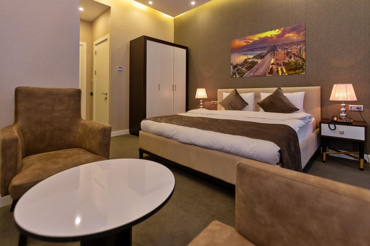 Aksent Hotel Baku Bagian luar foto