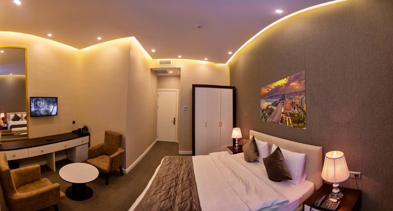 Aksent Hotel Baku Bagian luar foto